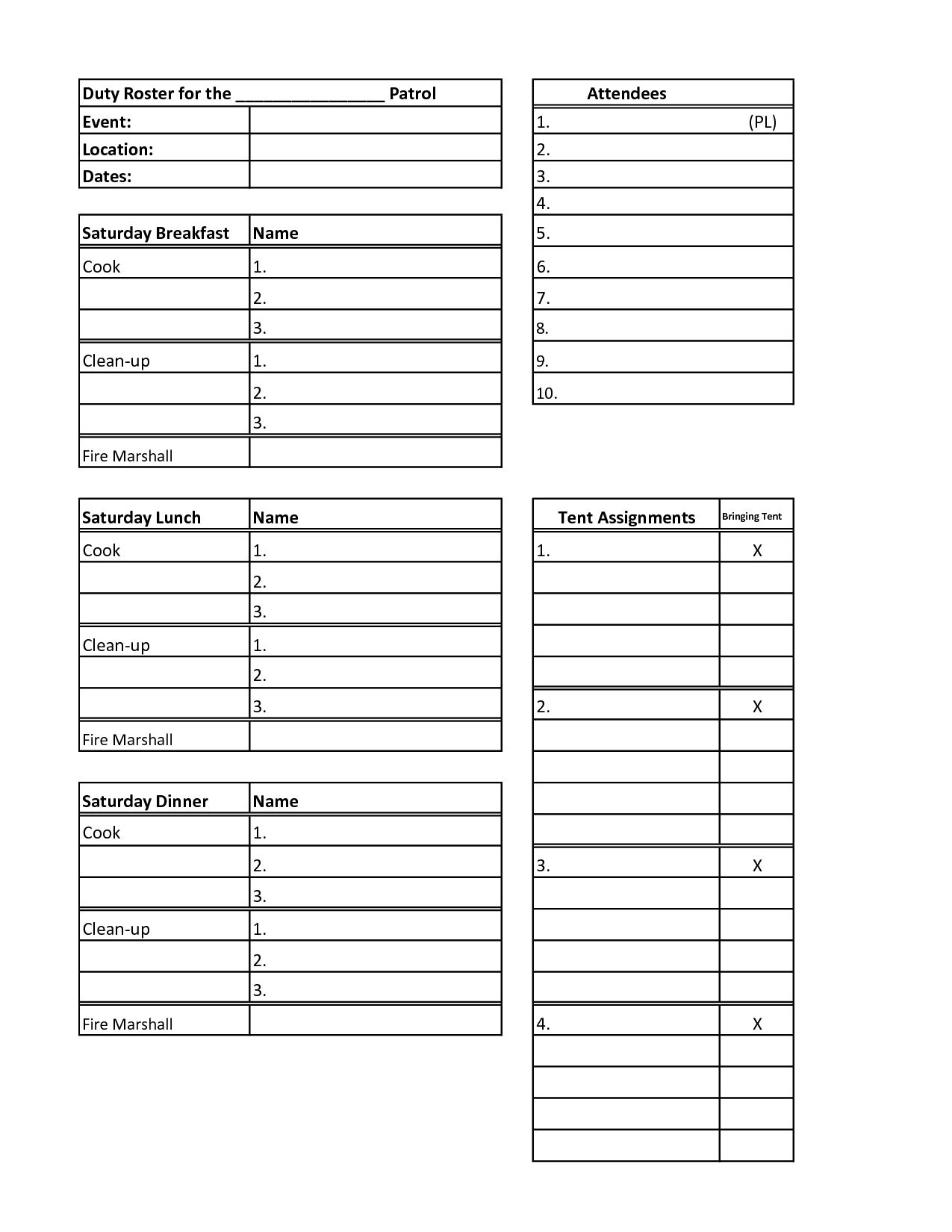 005 Football Depth Chart Template Ideas Best Pdf Free Excel Throughout