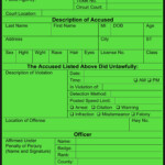 10 Best Free Printable Violation Tickets Printablee