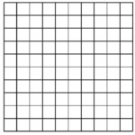 100 Blank Chart Template 100 Grid Printable Chart Hundreds Chart