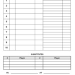 33 Printable Baseball Lineup Templates Free Download TemplateLab