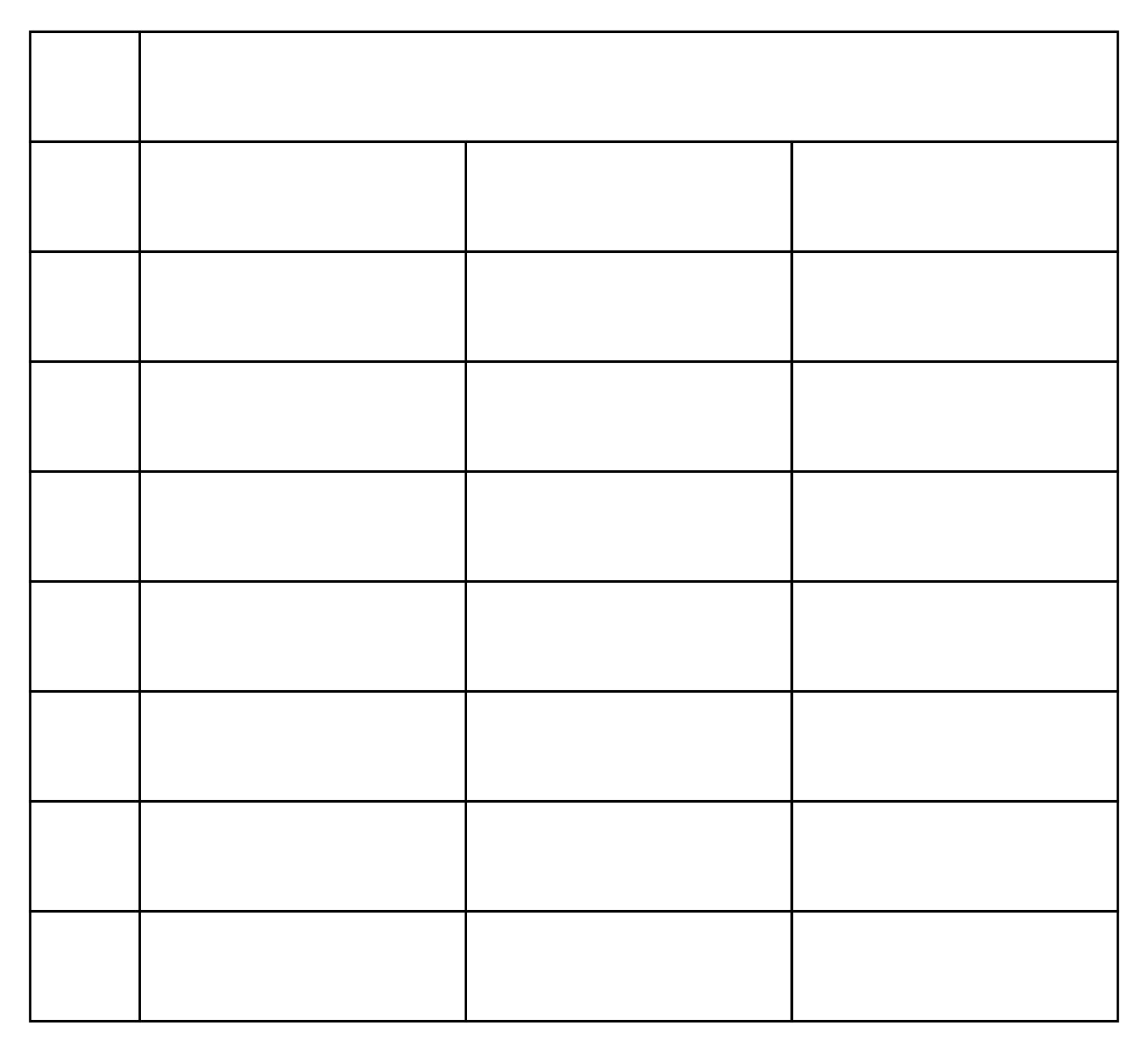 4 Best Printable Blank Data Charts Printablee