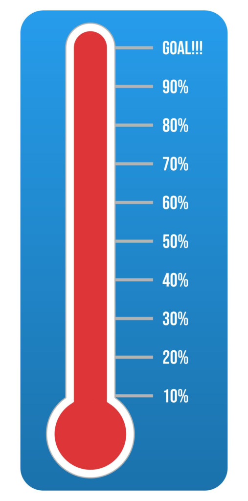 4 Best Printable Blank Thermometer Printablee
