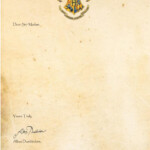 41 Hogwarts Invitation Template Blank Printable Hogwarts Letter