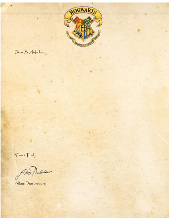  41 Hogwarts Invitation Template Blank Printable Hogwarts Letter