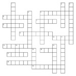 5 Best Free Printable Blank Crossword Puzzle Template Printablee