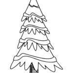 5 Best Printable Blank Christmas Tree Printablee