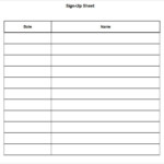 58 Sign Up Sheets Free Premium Templates
