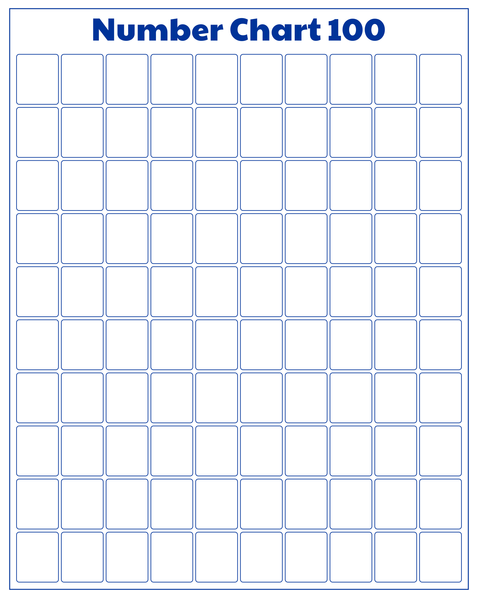 6 Best Printable Blank Chart 1 120 Printablee