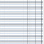 6 Free Blank Business Checkbook Register Template Excel PDF Example