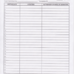 Aa Attendance Sheet Template Printable Pdf Download