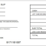 Bank Deposit Slip Template Payroll Template Biodata Format Download