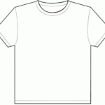 Best Photos Of Large Printable T Shirt Template Blank T Shirt