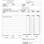 Blank Aircraft Weight And Balance Revision Form Fill Online