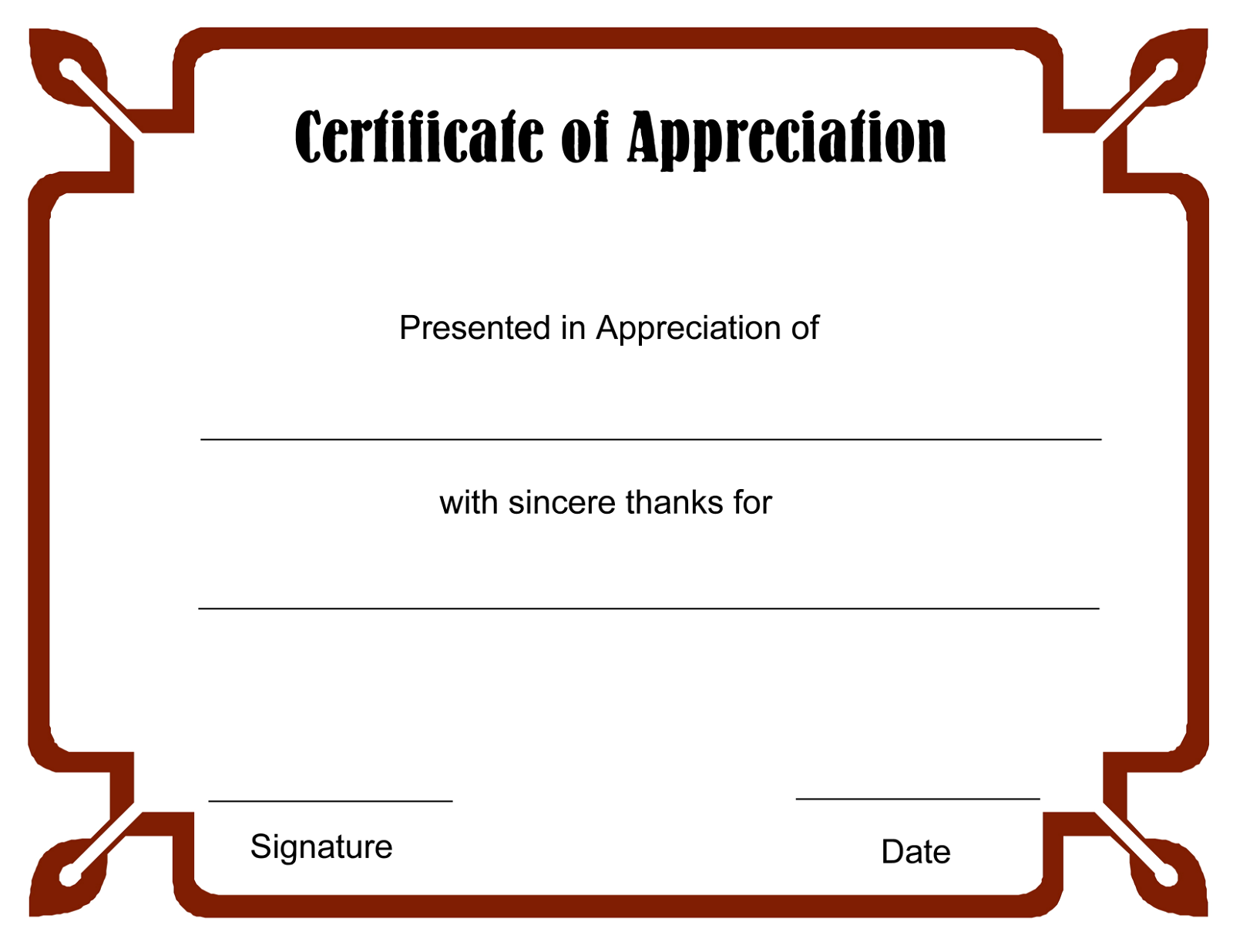 Blank Certificate Templates To Print Blank Certificate Template