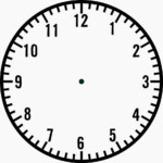 Blank Clock Face Blank Clock Blank Clock Faces Clock Worksheets