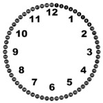 Blank Clock Face Templates Printable 101 Activity