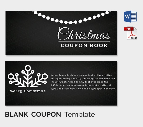 Blank Coupon Templates 26 Free PSD Word EPS JPEG Format Download