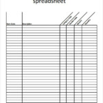 Blank Excel Spreadsheet Templates Spreadsheet Template Excel