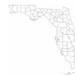 Blank Florida City Map Free Download