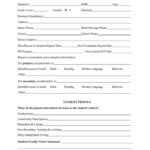 Blank Iep Fill Online Printable Fillable Blank Pdffiller With