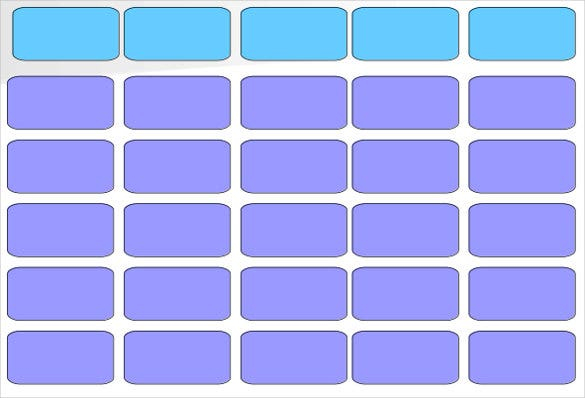 Blank Jeopardy Template Blank Templates Free Premium Templates