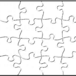 Blank Jigsaw Puzzle Pieces Template Puzzle Piece Template Template