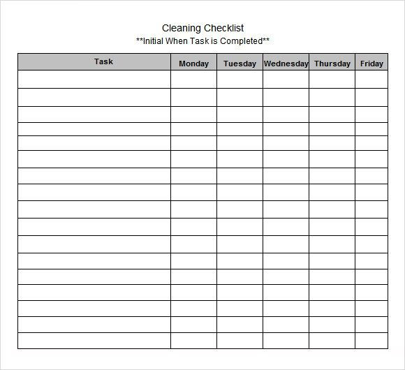 Blank List Template FREE DOWNLOAD In 2020 With Images Checklist 