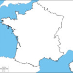 Blank Map Of France Physical Map Of France Blank Western Europe