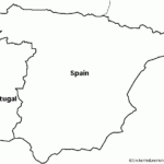 BLANK MAP OF SPAIN Imsa Kolese
