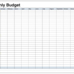 Blank Monthly Budget Template Pdf Http templatedocs budget