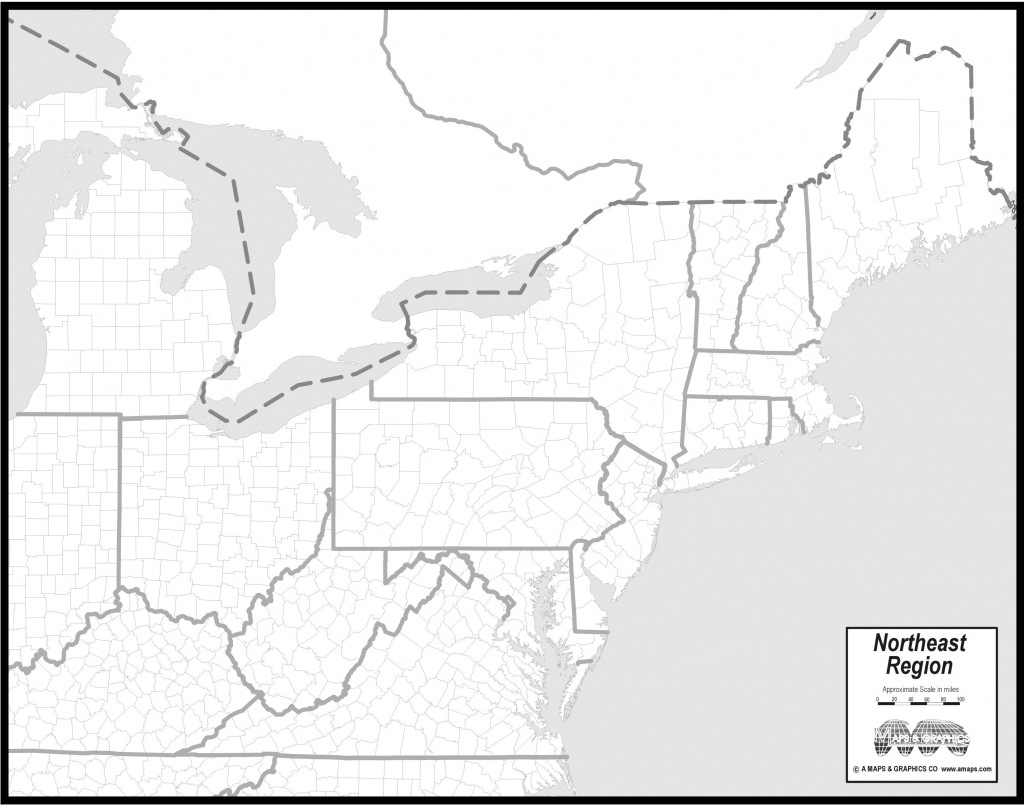 Blank Northeast Us Map Printable Printable US Maps