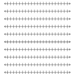 Blank Number Line Template Number Line Printable Number Line Free