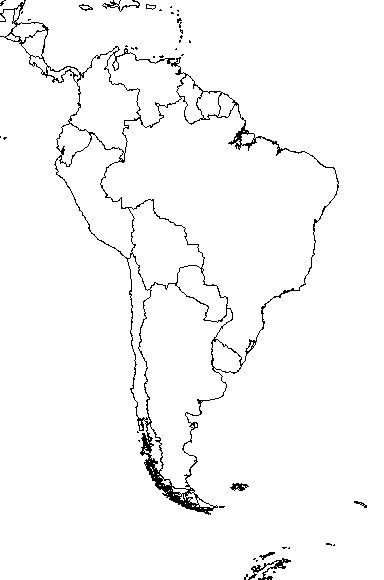 Blank Outline Map Of South America Schools At Look4