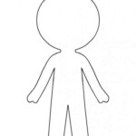 Blank Paper Doll Templates Paper Doll Template Doll Template Paper