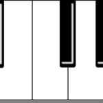 Blank Piano Keyboard Printout ClipArt Best