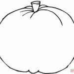 Blank Pumpkin Coloring Pages for Kids 72619 Pumpkin Coloring Sheet
