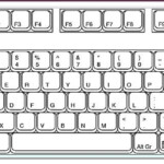Blank Puter Keyboard Template Printable Likewise Printable Blank