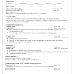 Blank Resume Template Printable Pdf Download