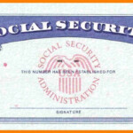 Blank Social Security Card Template Download Blank Social Security Card