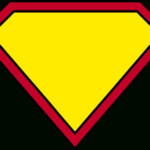 Blank Superman Logos Inside Blank Superman Logo Template In 2020