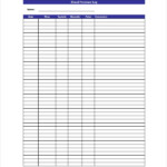 Blood Pressure Log Template 10 Free Word Excel PDF Documents