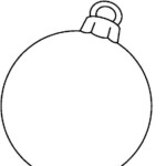 CHRISTMAS BLANK ORNAMENT CLIP ART Christmas Tree Coloring Page Tree
