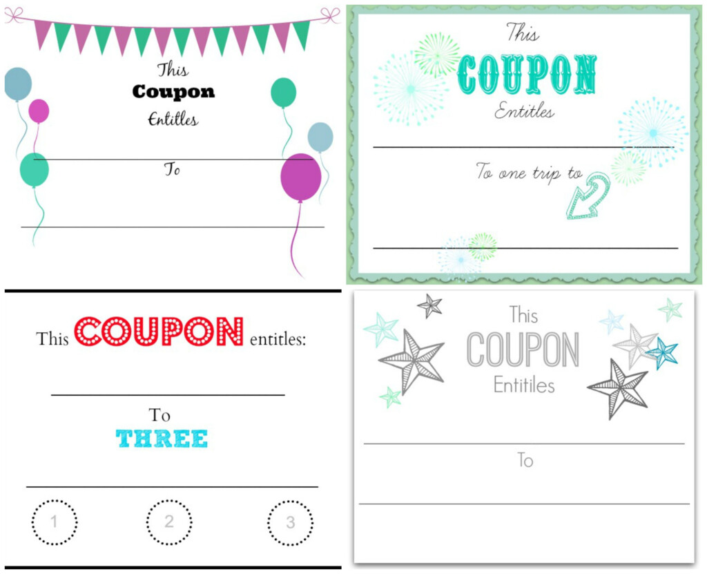 Coupons Coupon Template Templates Printable Free Free Coupon Template