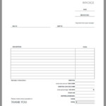 Create A Blank Invoice Template Five Things You Need To Know About