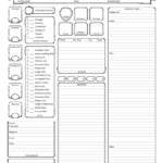 D d 5e Character Sheet Pdf Printable That Are Bright Russell Website