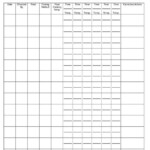 Daily Food Log Templates 12 Free Printable Word Excel PDF Formats