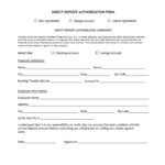 Direct Deposit Form Blank Why You Should Not Go To Direct Deposit Form