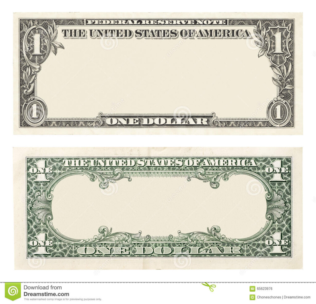 Dollar Bill Both Sides Clip Art Library
