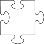 Download HD Large Blank Puzzle Pieces Puzzle Piece Transparent PNG