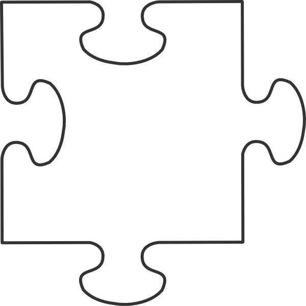 Download HD Large Blank Puzzle Pieces Puzzle Piece Transparent PNG 